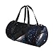 jstel noche estrellada nebulosa Universo Meteor sistema Solar bolsa de deporte gimnasio para hombres y mujeres bolsa de viaje de viaje