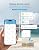 GoveeLife WiFi Water Leak Detector 3 Pack for Home, Water Sensor with 1804ft Long Monitoring Range, Remote Alert with Email & APP Push, Suit for Basement, Kitchen and Bathroom(Only Support 2.5G Wi-Fi)