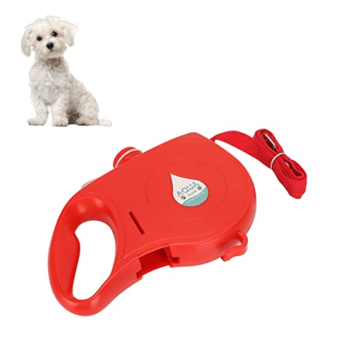 4 In 1 Function Pet Leash, Built In Water Bottle 360 Degree Retractable Dog Leash Ergonomic Handle With Garbage Bag Dispenser For Puppy #TOP1