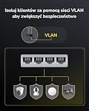 Cudy FS1010P 8-portowy przełącznik PoE+ z 2 portami uplink, 120 W, tryb rozszerzenia/VLAN, 802.3af/at, Fanless, Plug and Play
