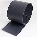 Langlebiger Wind-, und Sichtschutz für Stabmattenzäune, dank Witterungs- und UV-beständigem Hart-PVC mit einer Stärke von 1,35mm.