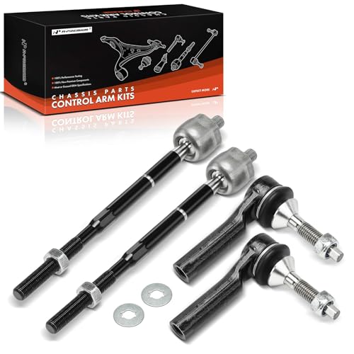A-Premium Front Inner Outer Tie Rod End Kit, Compatible with Ford & Lincoln