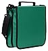 Blue Donuts 288 Capacity CD/DVD Binder Storage Holder Organizer Carrying Case, Green