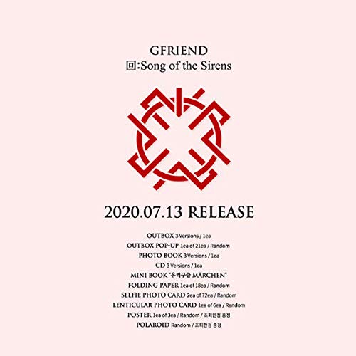 GFRIEND Song of The Sirens Version Tver pour Votre Collection Musique