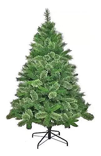 Árvore Pinheiro De Natal Luxo 1,50m Verde Nevada 260 Galhos A0315N