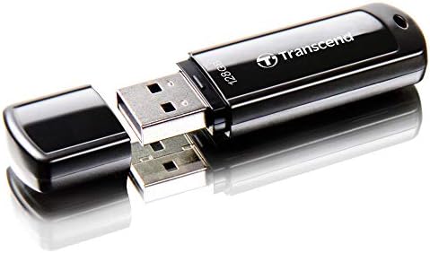 Transcend JetFlash 700 128GB USB 3.2 Gen 1 (USB 5Gbps) Flash Drive, Pen Drive, 5-Year Limited Warranty, Black (TS128GJF700)