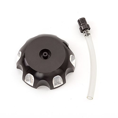 Rzmmotor Dirt Bike CNC Gas Cap Fuel Cover Tank Cap Fit For CRF150F CRF230F CBF 150F 230F 2003-2017 Black
