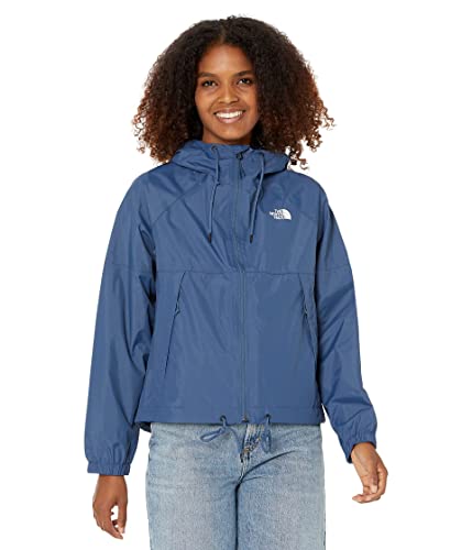 THE NORTH FACE Damen Antora Rain Hoodie, Shady Blue, 3XL Große Größen