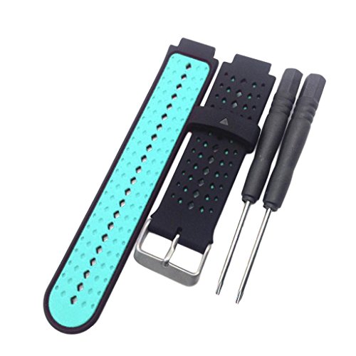 Pulseira de relógio Homyl de silicone, pulseira de substituição de silicone macio para relógio intel