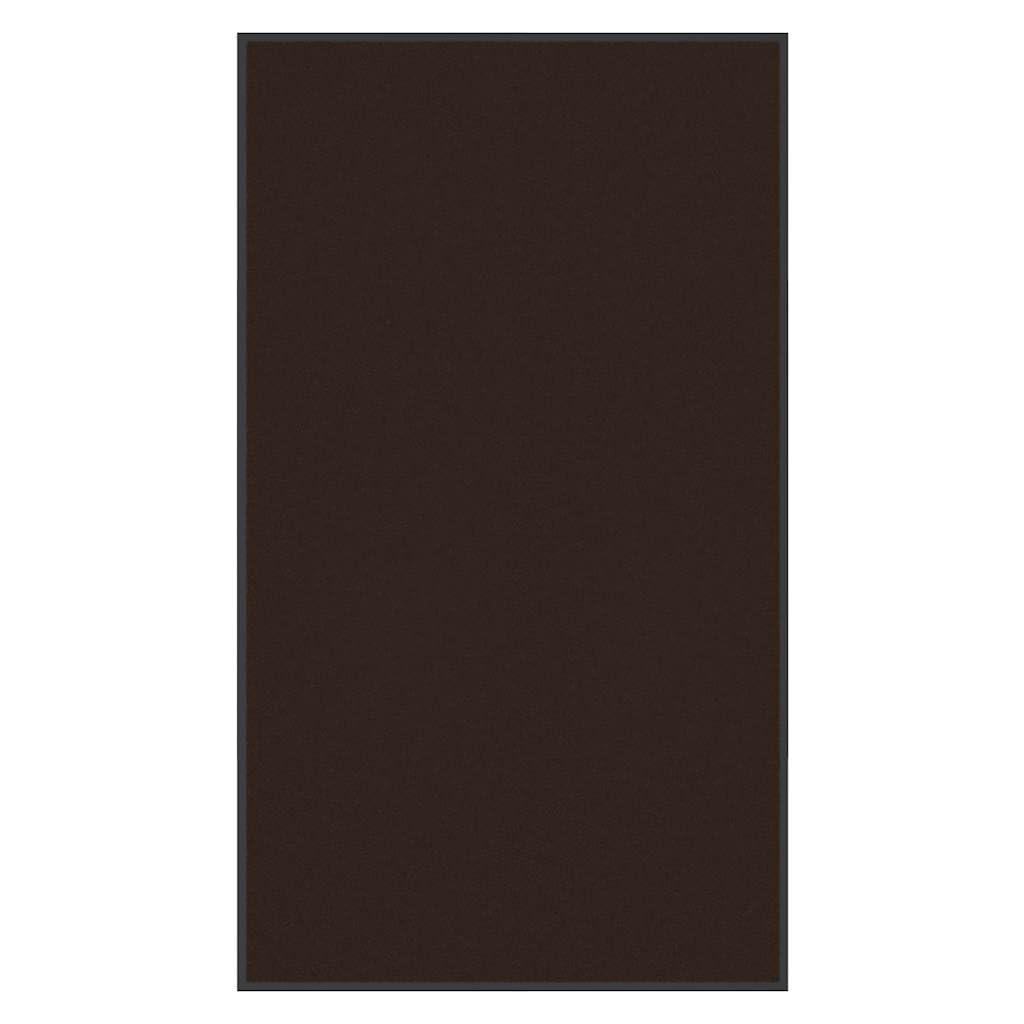 Paillasson d'entrée marron 115x200 cm tapis de porte antidérapant grand format
