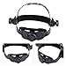 Replacement Headgear, Welding Welder Mask Adjustable Headband for Solar Auto Darkening Welding Helmet Accessories, Black and White(Black)