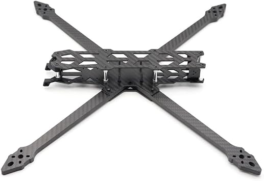 MX7inch 302mm MX9inch 360mm MX10inch 400mm 2.5mm Carbon Frame Kit For FPV Drone Quadcopter 20x20mmMX9inch 360mm