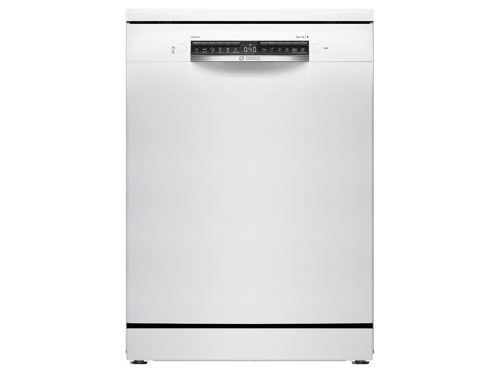 Bosch Serie 4 SMS4HVW00E - Lavastoviglie autoportante, 60 cm, colore: Bianco