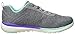 Skechers Flex Appeal 3.0, Zapatillas para Mujer, Gris (Gray Mesh/Purple & Green...