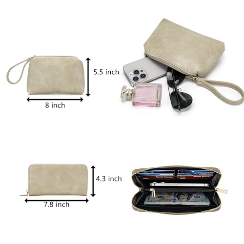 Image of Purses For Women Handbags And Wallet Set Large Hobo Crossbody Bag Ladies Purse Totes 4 PCS | And Wallet Set