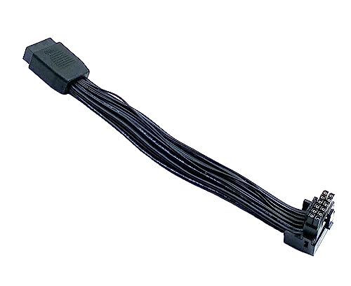 Câble d'extension 12VHPWR PCIe 5.0 16 AWG connecteur coudé 90 degrés haute conductivité 600W
