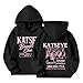 MKLUNJOP KATSEYE Hoodie Album KATSEYE Merch Beautiful Chaos Tour Sis Concert Gnarly Graphic Girls Hoodies Sweatshirt