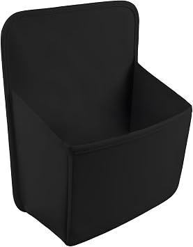 YoRise Car Shoe Storage Organizer, Multifunctional Leather Car Shoe Organizer for Ladies High Heels, Waterproof Shoe Storage Box, Trunk Container for Most Cars Black