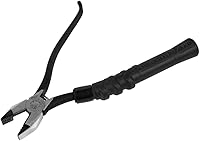 Vista 11 de Klein Tools M2017CSTA Slim Head Ironworker Pliers, Made in USA, Milkers Cushion Grip, Side Cutters with Aggressive Knurl, 9-Inch