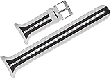 Cressi Watchband for Leonardo, White/Black