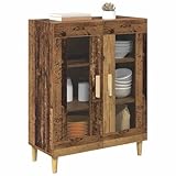 Assemblage requis: Oui Tomostar Buffet Cuisine, Armoire de Cuisine Meuble de Rangement Bois Ancien 69,5x34x90 cm Bois d\'ingénierie
