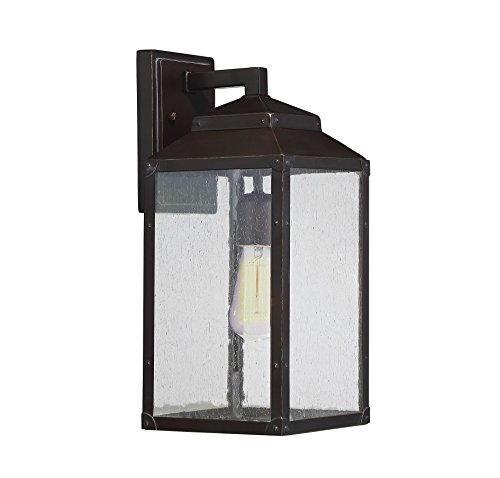 Savoy House 5-341-213 Brennan 14" Outdoor Wall Lantern in English Bronze w/Gold