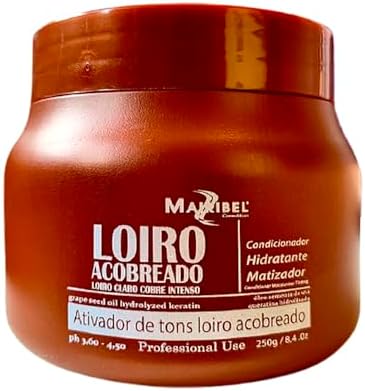 Mascara Matizadora Loiro Acobreado Mairibel 250g