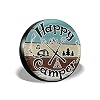Happy Camper Spare Band Cover Wielbeschermers Waterbestendig Universele Reservewiel Band Cover Fit voor Jeep/Trailer/Rv…