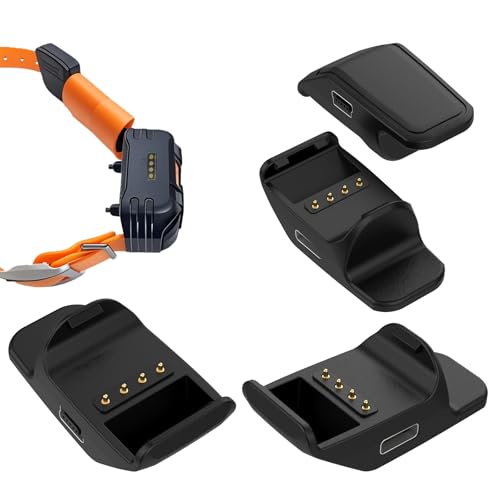 Cable de carga USB C para collar Garmin PT10 TB10 TT15 mini negro 7