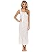 Eileen West Women's Sleeveless Long Cotton Lawn Nightgown