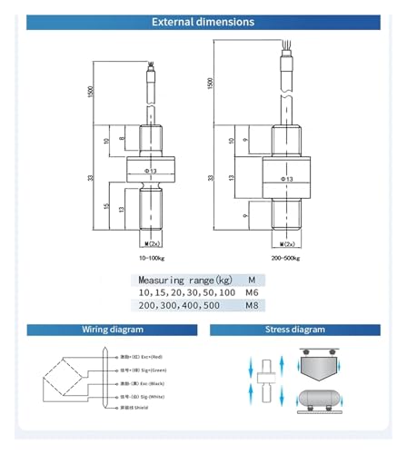Module de capteur de poids HX711 AD conversion 24 bits haute précision 100kg - 8