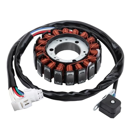 WOOSTAR 18 Coil 7 Wire Magneto Stator Replacement for Suzuki LTZ400 Quadsport Z 400 KSF400 KFX400 ARCTIC CAT DVX400