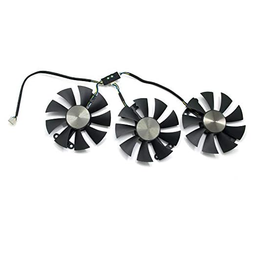 iHaospace GA91S2U 85 mm kylfläkt för ZOTAC GTX 980TI AMP GTX TITAN X ARCTICSTORM grafikkort kylfläkt