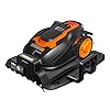 WORX WG757E Landroid Rasen Mähroboter M800i bis 800 M2, App Programmierung, Multi-Zonen, schwarz-orange, 56 W, 240 V