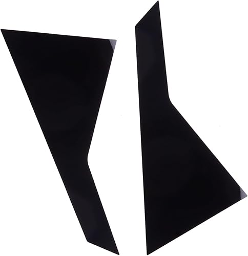 Miniatura 2 de jfqm - 6 piezas de cubierta para poste de puerta de automóvil para Hyundai Genesis Sedan 2015-2016 G80 2022 2021 2020 2019 2018 2017 negro brillante