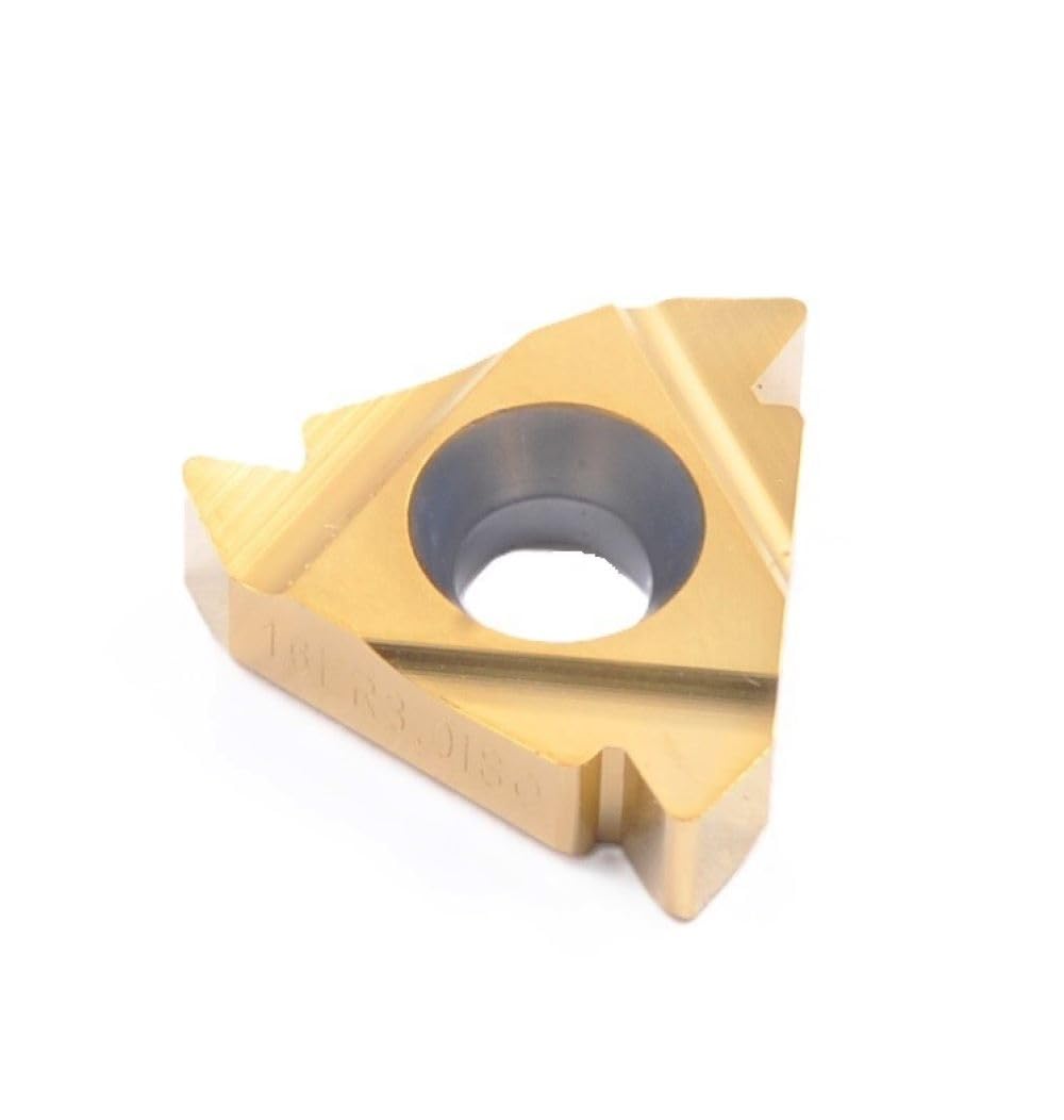 HHIP 6006-3011 External Threading and Grooving Carbide Insert, 3/8" I. C., 3.00 Screw Pitch