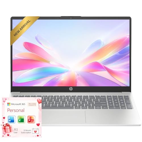 HP (�G�C�`�s�[) 15.6�C���` �r�W�l�X�m�[�g�p�\�R�� Microsoft 365 ? 2026�N�� ? 32GB RAM ? Copilot AI ? Intel 4-Core N100 CPU ? 1.1TB �X�g���[�W (1TB OneDriv