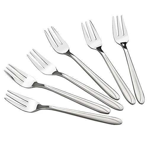 Anbers Forchette antipasto in acciaio inox, 12 pezzi