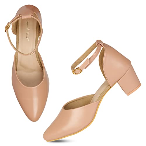 Image of Smart & Sleek Women's Comfortable Block Heels Sandal