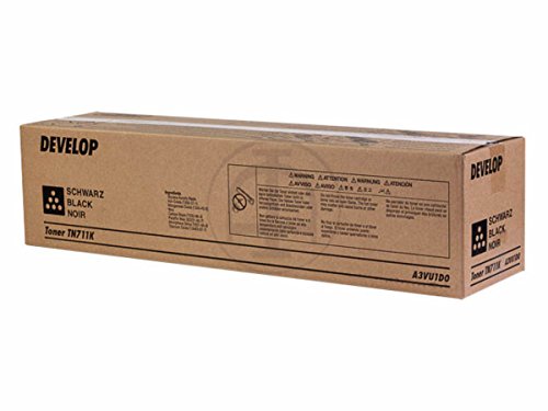 Toner black Develop Ineo Plus 750 TN-711 K original A3VU1D0, finies les impressions pâles
