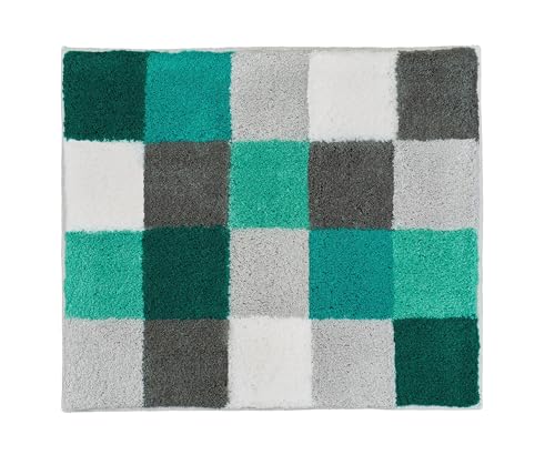 Kleine Wolke Badteppich Caro, 100% Polyacryl, 55 x 65 cm, Petrol