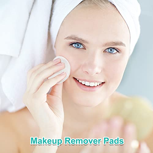 Premium Cotton Rounds For Face 400 Count - Makeup Remover Pads, Hypoallergenic, Lint-Free | 100% Pure Cotton Pads For Face Cleasing, Applying Facial Toner & Nail Polish Remover #TOP5