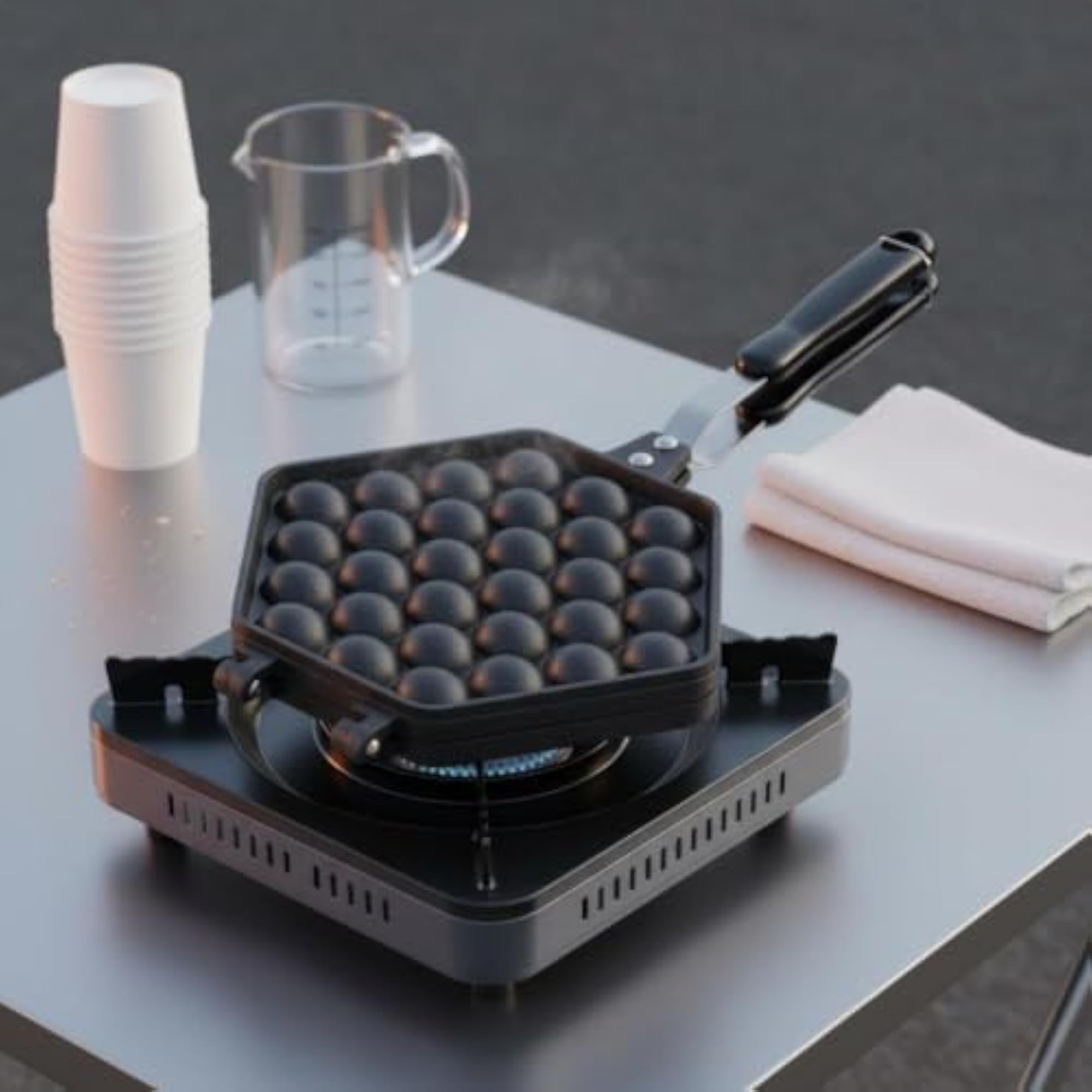 Bubble Maker Griddle Cake Pan for Home Cooking