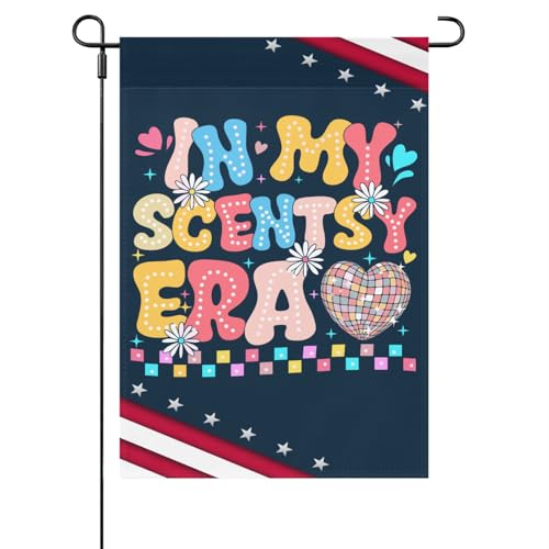 Made In US In My Scentsy Era Garden Flags Vintage Banner For Outdoor