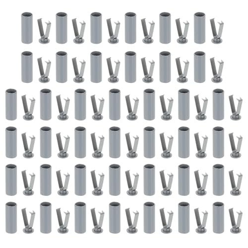 Embout cylindrique pour réparer un lacet de sweat et pantalon de sport gris lot de 40