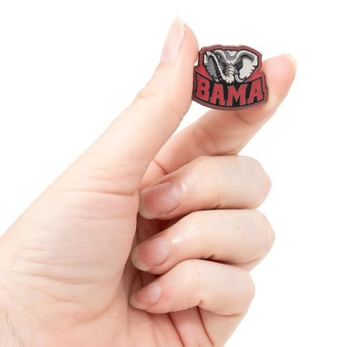 Image of Desert Cactus University of Alabama Magnetic Metal Lapel Pin (D)