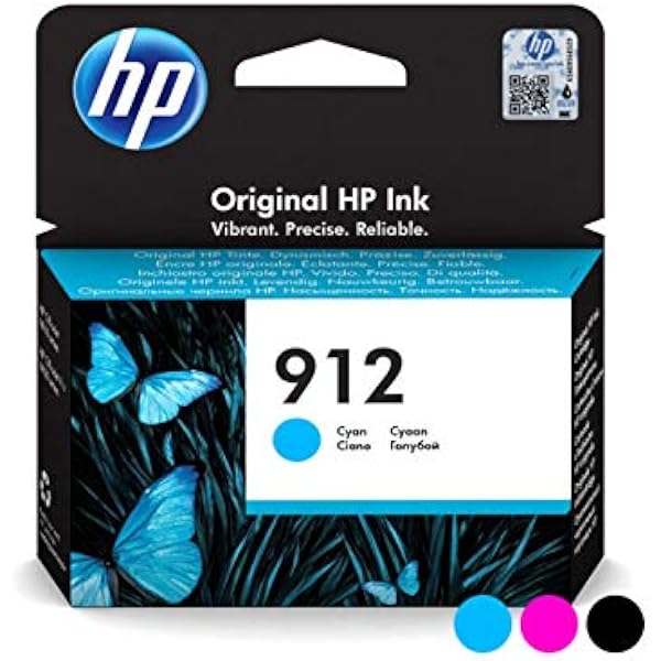 HP 912 czarny tusz