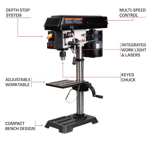 JET 10-Inch Benchtop Drill Press