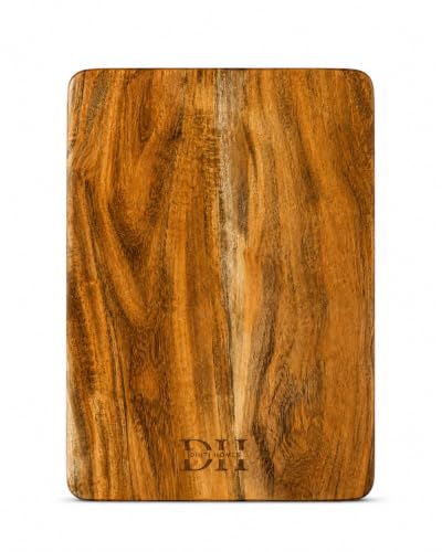 Image of Acacia Wood Cutting & Chopping Board | Eay to Use| Anti-Bacterial |Food Safe | Small 13x8x1 Inch