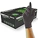 Produktbild UNIGLOVES BioTouch Nitril-Einweghandschuhe - biologisch abbaubar, vielseitig einsetzbare, medizinische Untersuchungshandschuhe - Box mit 100 Handschuhen, Schwarz, Extra Groß (GM0095)